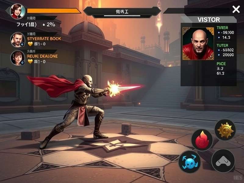 Mace Shield Champion visual effects and graphics